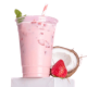 Strawberries, Coconut and Milk